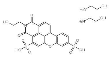 Benzoxanthene yellow Structure