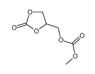 methyl (2-oxo-1,3-dioxolan-4-yl)methyl carbonate structure