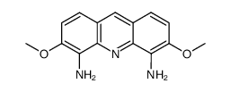 diamino-4,5 dimethoxy-3,6 acridine结构式