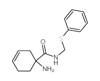 1-amino-N-(phenylsulfanylmethyl)cyclohex-3-ene-1-carboxamide picture