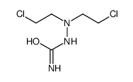 1,1-Bis(2-chloroethyl)semicarbazide structure