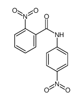 N-(4-硝基苯基)-2-硝基苯甲酰胺结构式