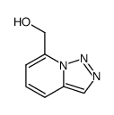 7-hydroxymethyl-1,2,3-triazolo[1,5-a]pyridine结构式