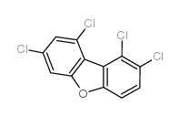 1,2,7,9-tetrachlorodibenzofuran结构式