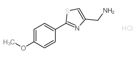 (2-(4-METHOXYPHENYL)THIAZOL-4-YL)METHANAMINE HYDROCHLORIDE picture