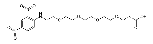 DNP-PEG4-acid structure