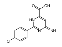 6-氨基-对氯苯基-嘧啶-4-羧酸图片