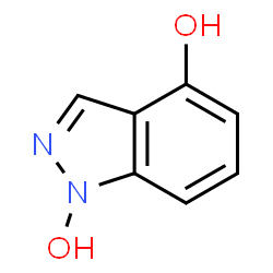 1H-Indazol-4-ol,1-hydroxy- Structure