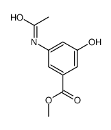 Methyl 3-acetamido-5-hydroxybenzoate Structure