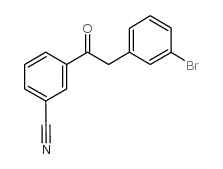 2-(3-BROMOPHENYL)-3'-CYANOACETOPHENONE图片