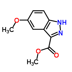 Methyl 5-Methoxy-1H-Indazole-3-Carboxylate structure