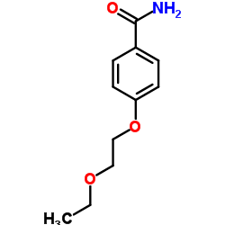 4-(2-Ethoxyethoxy)benzamide结构式