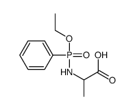 (2S)-2-[[ethoxy(phenyl)phosphoryl]amino]propanoic acid结构式