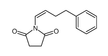 1-(4-phenylbut-1-enyl)pyrrolidine-2,5-dione结构式