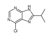 6-chloro-8-propan-2-yl-7H-purine Structure