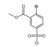 methyl 2-bromo-5-(chlorosulfonyl)benzoate图片