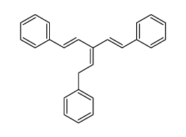 [5-phenyl-3-(2-phenylethenyl)penta-1,3-dienyl]benzene结构式