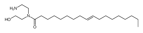 (Z)-N-(2-aminoethyl)-N-(2-hydroxyethyl)-9-octadecenamide Structure