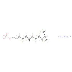 Diammonium 3,3,4,4,5,5,6,6,7,7,8,8,9,9,10,10,11,12,12,12-icosafluoro-11-(trifluoromethyl)dodecyl phosphate picture