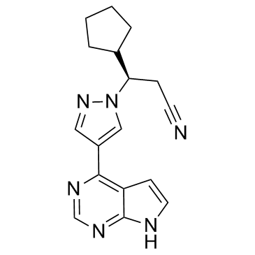 鲁索利替尼结构式