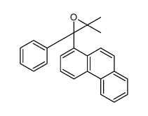 2,2-dimethyl-3-phenanthren-1-yl-3-phenyloxirane Structure