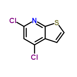 4,6-Dichlorothieno[2,3-b]pyridine Structure