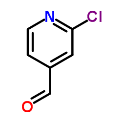 2-氯吡啶-4-甲醛结构式