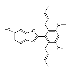 mulberrofuran N Structure