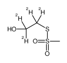 2-Hydroxyethyl-1,1,2,2-d4 Methanethiosulfonate Structure