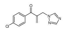 1-(4-chlorophenyl)-2-(1,2,4-triazol-1-ylmethyl)prop-2-en-1-one Structure