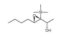 (S)-1-((2R,3S)-3-butyl-2-(trimethylsilyl)oxiran-2-yl)ethanol结构式