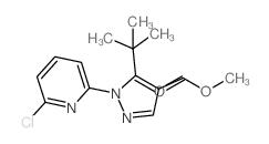 5-叔丁基-1-(6-氯吡啶-2-基)吡唑-4-羧酸甲酯图片