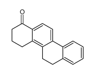 3,4,5,6-tetrahydro-2H-chrysen-1-one Structure