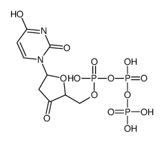 3'-keto-2'-deoxyuridine 5'-triphosphate结构式