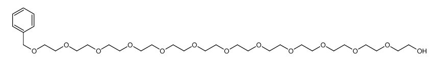 Dodecaethylene glycol Monobenzyl ether Structure