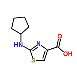 2-(Cyclopentylamino)-1,3-thiazole-4-carboxylic acid picture