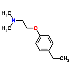 2-(4-Ethylphenoxy)-N,N-dimethylethanamine structure