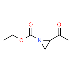 1-Aziridinecarboxylic acid, 2-acetyl-, ethyl ester (9CI) picture