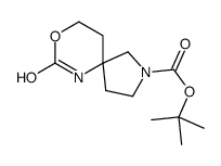 2-Boc-7-氧代-8-噁-2,6-二氮杂螺[4.5]癸烷结构式