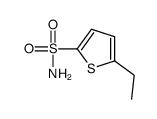 2-乙基噻吩-5-磺酰胺结构式