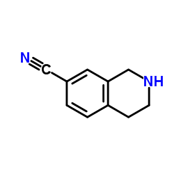 1,2,3,4-Tetrahydro-7-isoquinolinecarbonitrile Structure