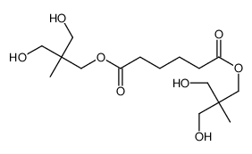 Adipic acid bis[2,2-bis(hydroxymethyl)propyl] ester结构式