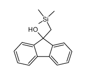 9-(trimethylsilylmethyl)fluoren-9-ol Structure