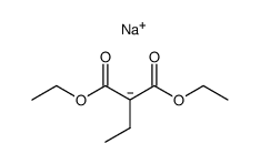 Diethyl ethylsodiomalonate Structure