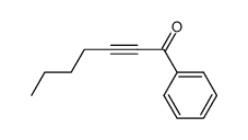 1-phenyl-hept-2-yn-1-one Structure