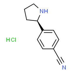 (R)-4-(Pyrrolidin-2-yl)benzonitrile hydrochloride picture