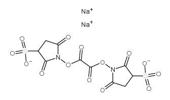 bis(sulfosuccinimidyl)oxalate sodium salt结构式