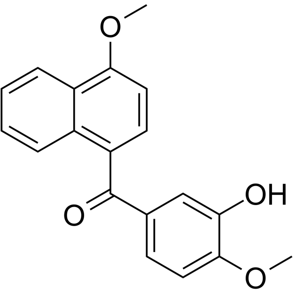 Tubulin polymerization-IN-22结构式