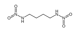 N-(4-nitramidobutyl)nitramide结构式