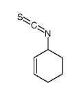 3-isothiocyanatocyclohexene Structure